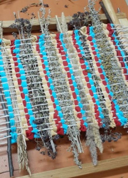 Красота своими руками. Мастер-класс по ткачеству