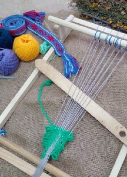 Мастер-класс по ручному ткачеству