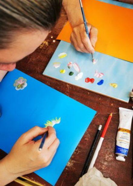 Мастер-класс по росписи