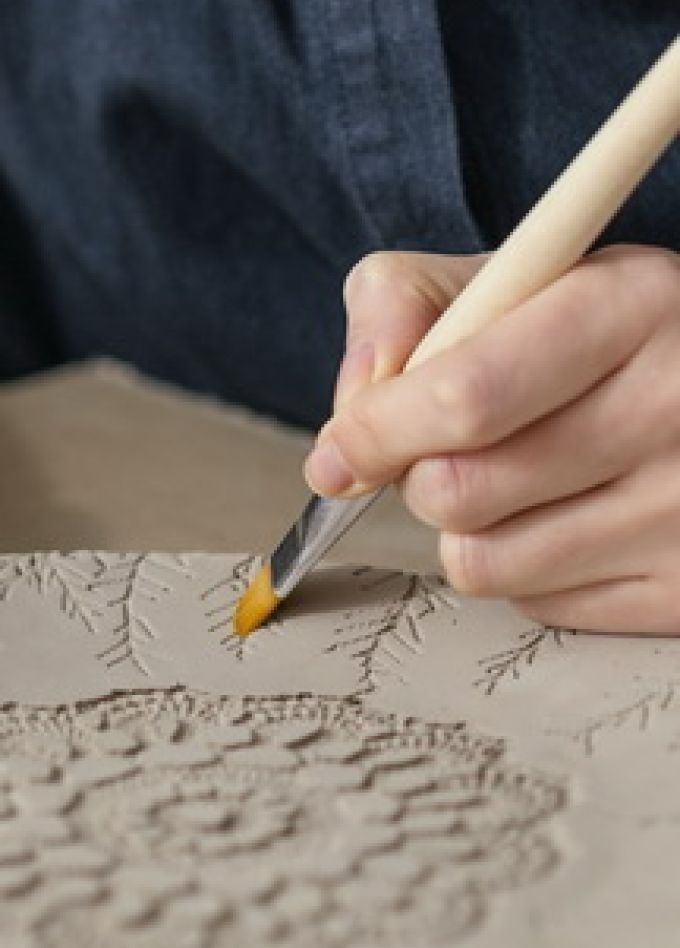 Керамика и роспись. Мастер-класс