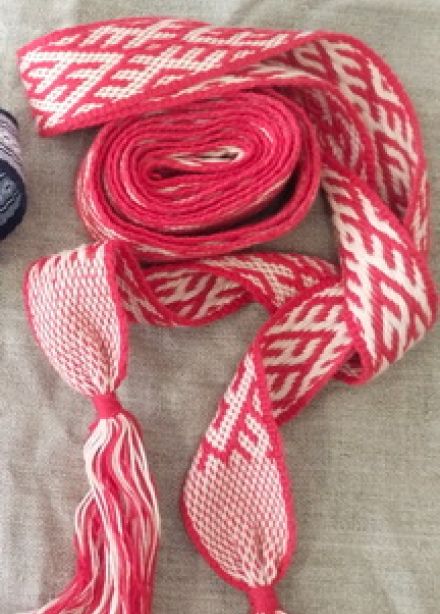 Тканые узоры. Мастер-класс